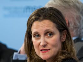 International aid agencies ask for more money in letter to Freeland ahead of budget