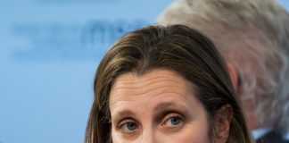 International aid agencies ask for more money in letter to Freeland ahead of budget