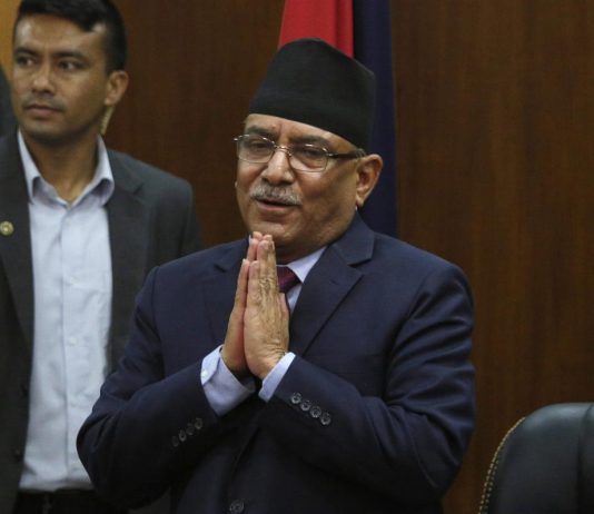 Pushpa Kamal Dahal ‘Prachanda’ sworn in as the Prime Minister of Nepal for a third time