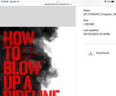 How to Blow Up a Pipeline