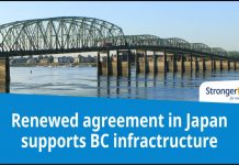 B.C., Japan renew agreement to support transportation,  infrastructure opportunities