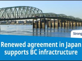 B.C., Japan renew agreement to support transportation, infrastructure opportunities