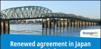 B.C., Japan renew agreement to support transportation, infrastructure opportunities