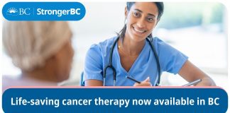 Life-saving cancer therapy now being provided in British Columbia