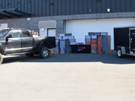 Traffic stop leads to seizure of significant quantity of contraband tobacco