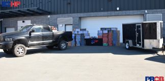 Traffic stop leads to seizure of significant quantity of contraband tobacco