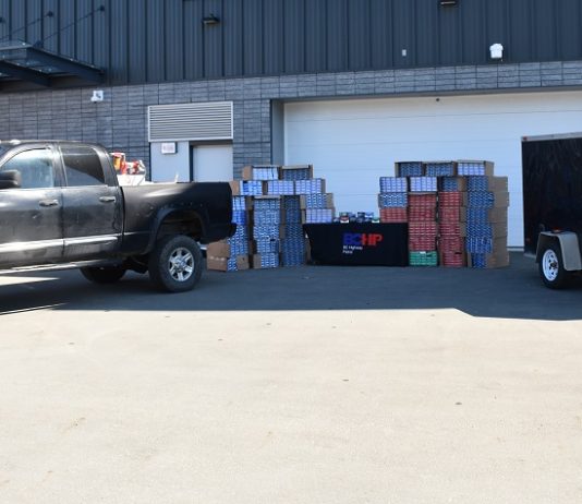 Traffic stop leads to seizure of significant quantity of contraband tobacco