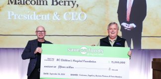 Save-On-Foods celebrates completion of $15 million pledge to BC Children’s Hospital