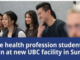 More health-profession students will train at new UBC facility in Surrey