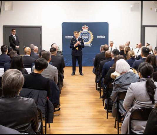 Forty-Five Police Officers Join Surrey Police Service