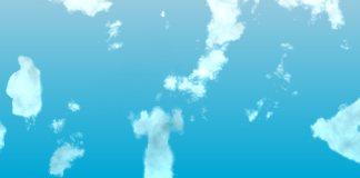 Outdoor artwork at Surrey Civic Plaza invites you to play in the clouds