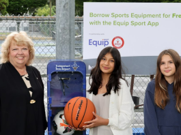 City of Surrey launches North America’s first free self-service sports equipment stations