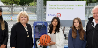City of Surrey launches North America’s first free self-service sports equipment stations