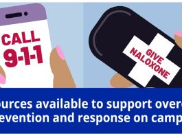 Resources available to support campus overdose prevention, response