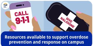 Resources available to support campus overdose prevention, response