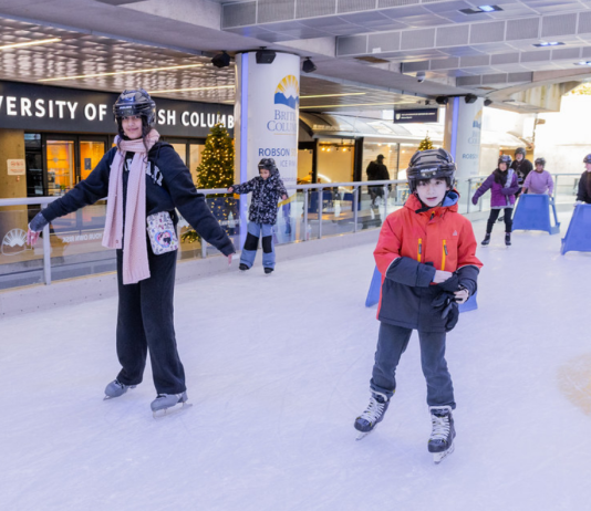 Robson Square ice rink opens for holiday season