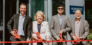 Homewood Suites by Hilton Surrey Unveils Its Extended Stay Accommodations and Amenity Spaces at Ribbon Cutting Ceremony