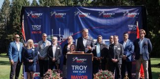 Surrey Now Launches Full Slate of Candidates at Peace Portal Event with Over 350 in Attendance